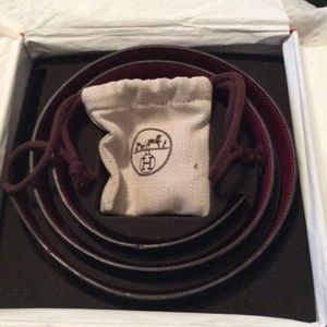 Authentic Hermès belt and Buckle